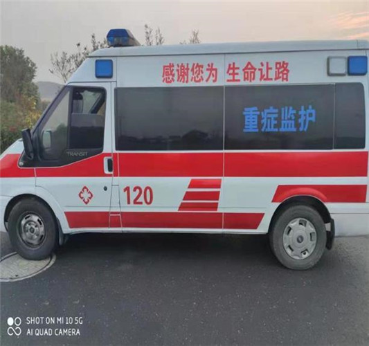 张店救护车出租服务案例3